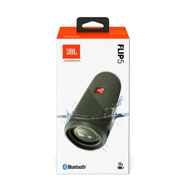 Портативная колонка JBL Flip 5 Forest green, Зеленый — фото 5