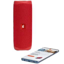 Беспроводная акустика JBL Flip 5 Fiesta red, Красный — фото 5