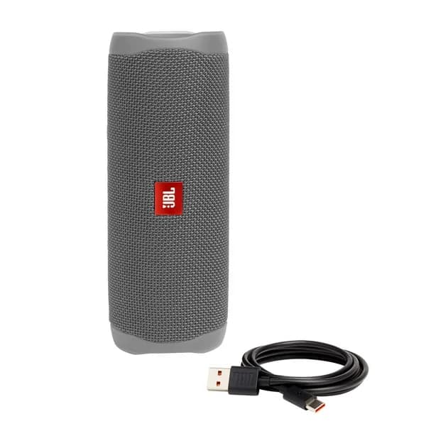 Портативная колонка JBL Flip 5 Grey stone, Серый — фото 4