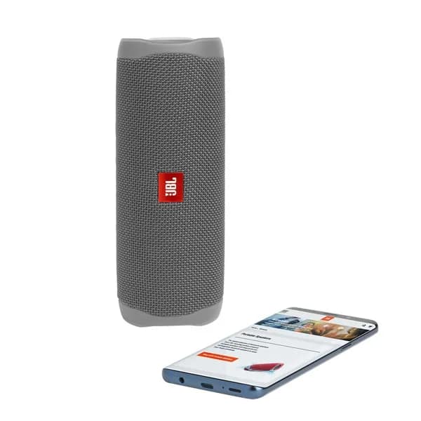 Портативная колонка JBL Flip 5 Grey stone, Серый — фото 5