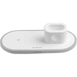 Беспроводное зарядное устройство Deppa 17.5W iPhone Apple Watch Airpods 24006, White