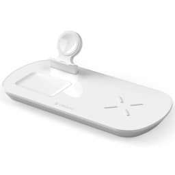 Беспроводное зарядное устройство Deppa 17.5W iPhone Apple Watch Airpods 24010, White