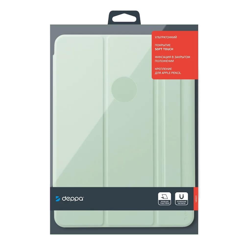 Чехол Deppa Wallet Onzo Magnet для iPad Air 10.9, Mint — фото 2