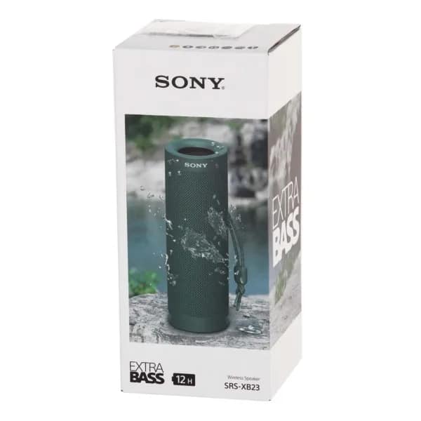Беспроводная акустика Sony SRS-XB23 Green, Зеленый — фото 7