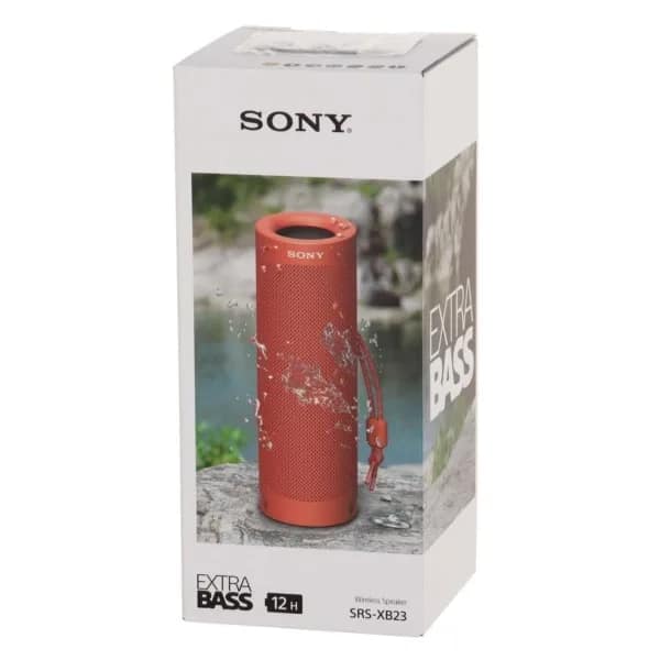 Беспроводная акустика Sony SRS-XB23 Red, Красный — фото 5