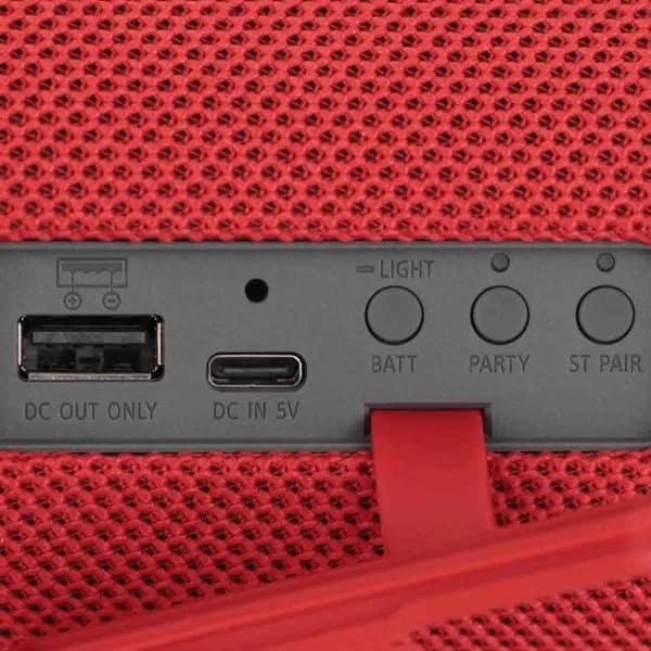Беспроводная акустика Sony SRS-XB33 Red, Красный — фото 4