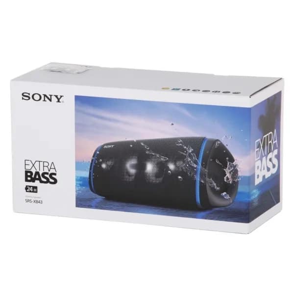 Беспроводная акустика Sony SRS-XB43 Black, Черный — фото 7