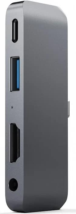 Хаб Satechi USB-C 4 в 1, Space gray