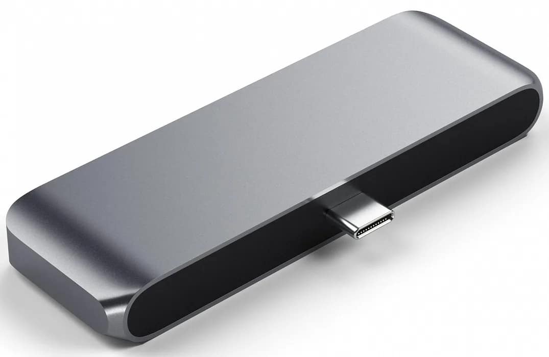Хаб Satechi USB-C 4 в 1, Space gray — фото 2