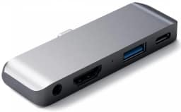Хаб Satechi USB-C 4 в 1, Space gray — фото 3