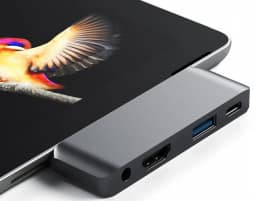 Хаб Satechi USB-C 4 в 1, Space gray — фото 4