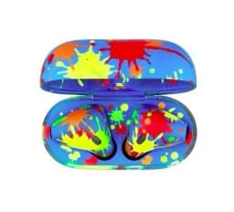 Наушники Apple AirPods 2 Color Total Blot Light Blue, Клякса Blue — фото 2