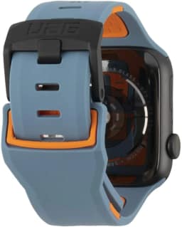 Ремешок UAG Civilian Strap 45mm Apple Watch Slate Orange, Голубой — фото 2
