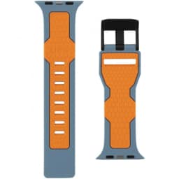 Ремешок UAG Civilian Strap 45mm Apple Watch Slate Orange, Голубой — фото 3