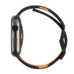 Ремешок UAG Civilian Strap 45mm Apple Watch Black Orange, Черный — фото 2