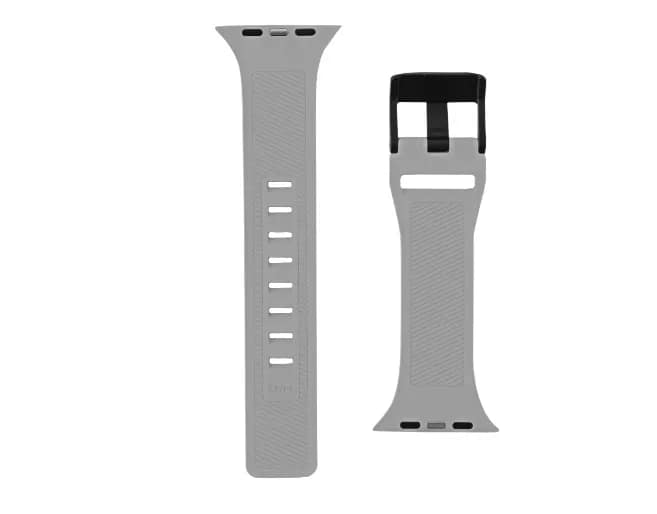 Ремешок UAG Scout Silicone 45mm Apple Watch Silver, Серебристый — фото 2