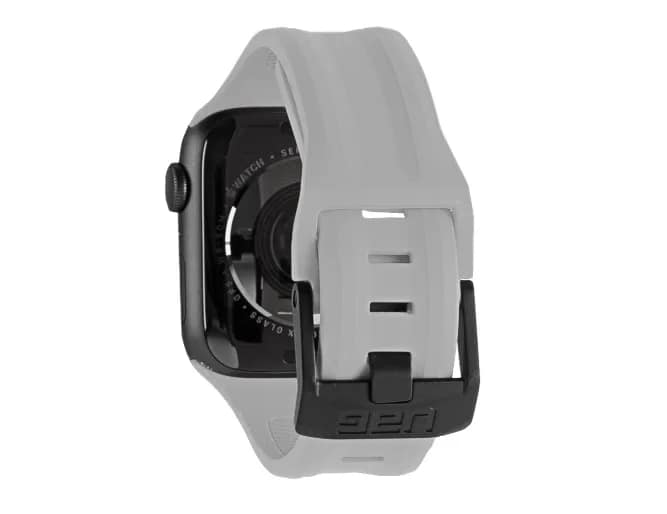 Ремешок UAG Scout Silicone 45mm Apple Watch Silver, Серебристый — фото 6