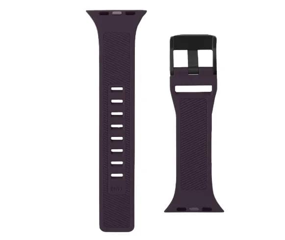 Ремешок UAG Scout Silicone 45mm Apple Watch Eggplant, Фиолетовый — фото 2
