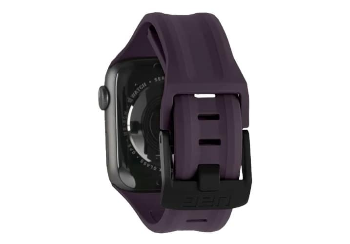 Ремешок UAG Scout Silicone 45mm Apple Watch Eggplant, Фиолетовый — фото 6