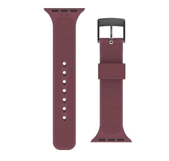 Ремешок UAG U DOT 45mm Apple Watch Aubergine, Бордовый — фото 2