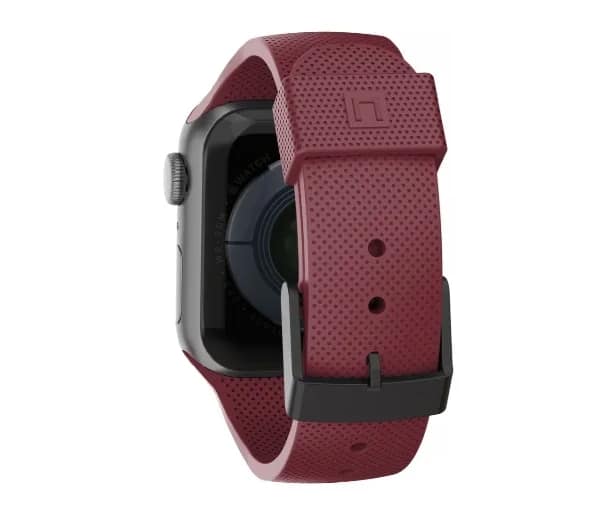 Ремешок UAG U DOT 45mm Apple Watch Aubergine, Бордовый — фото 5