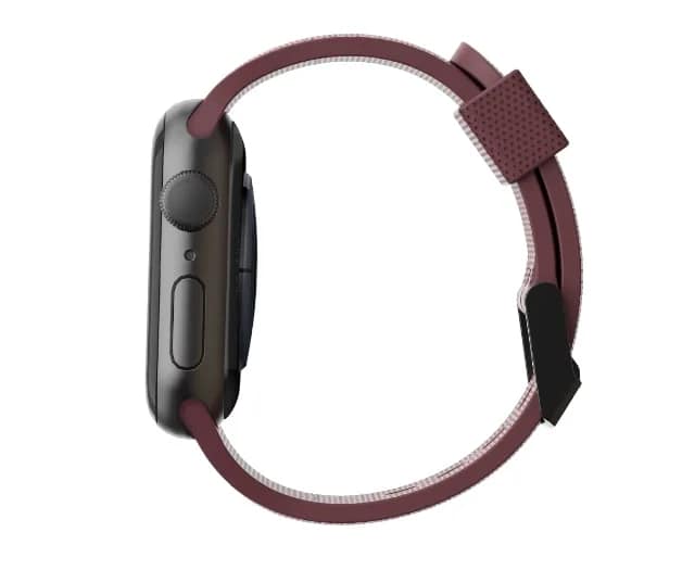 Ремешок UAG U DOT 45mm Apple Watch Aubergine, Бордовый — фото 6