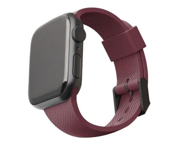 Ремешок UAG U DOT 45mm Apple Watch Aubergine, Бордовый — фото 7