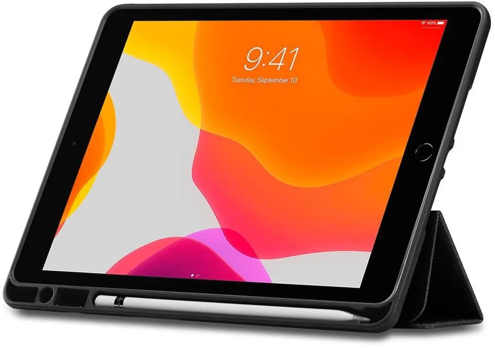 Чехол Spigen Case Urban Fit для iPad 10.2 2021, Black — фото 11