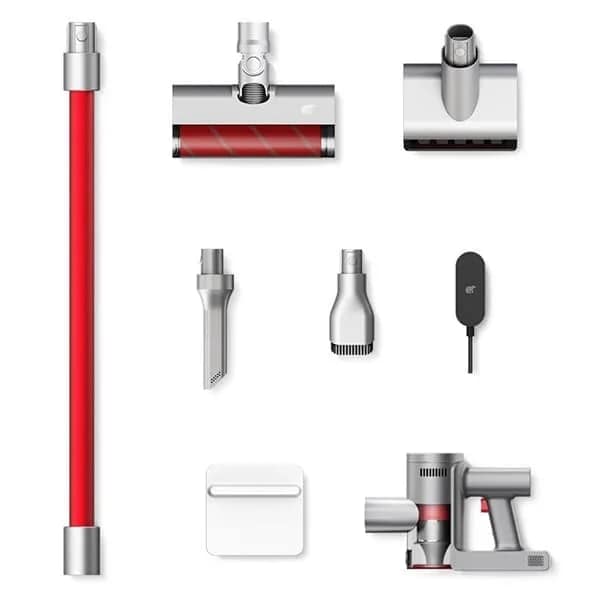 Пылесос Xiaomi Shunzao L1 Grey Red Global Version, Красный — фото 4