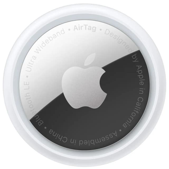 Трекер Apple AirTag белый серебристый 1 шт