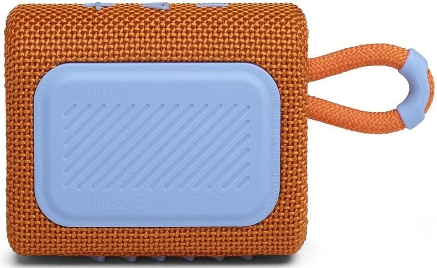 Портативная колонка JBL GO 3 Orange, Оранжевый — фото 6