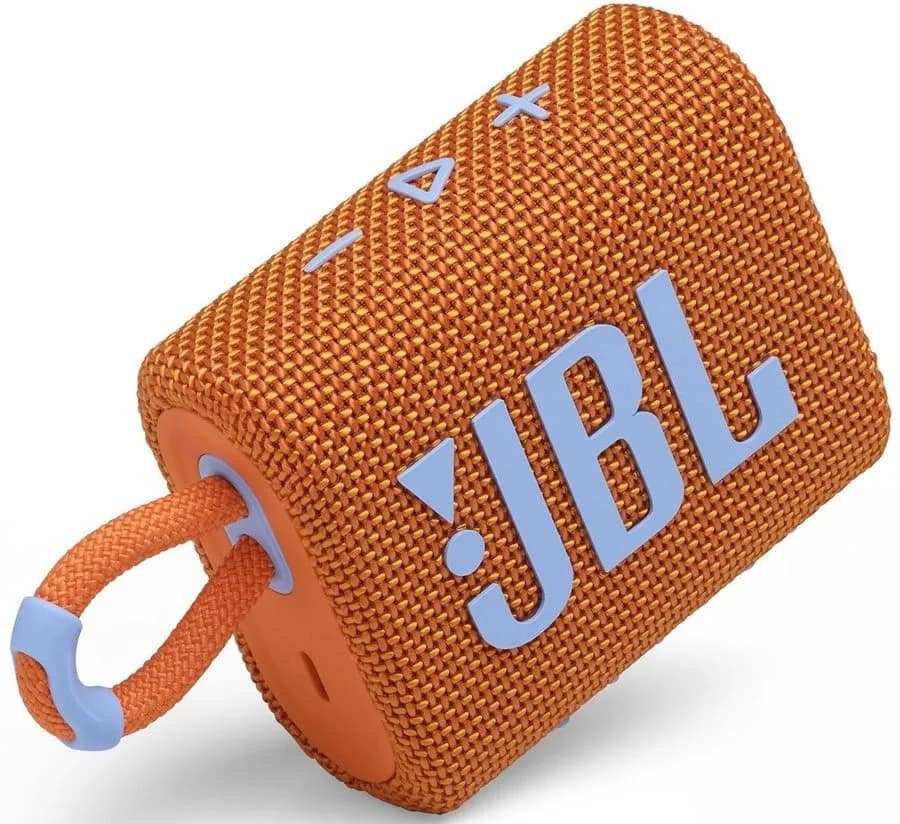 Портативная колонка JBL GO 3 Orange, Оранжевый — фото 9