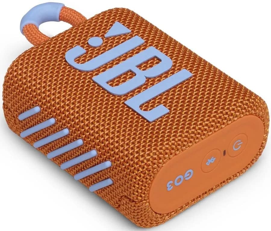Портативная колонка JBL GO 3 Orange, Оранжевый — фото 10