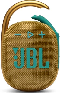 Портативная колонка JBL Clip 4 Yellow, Золотистый — фото 1