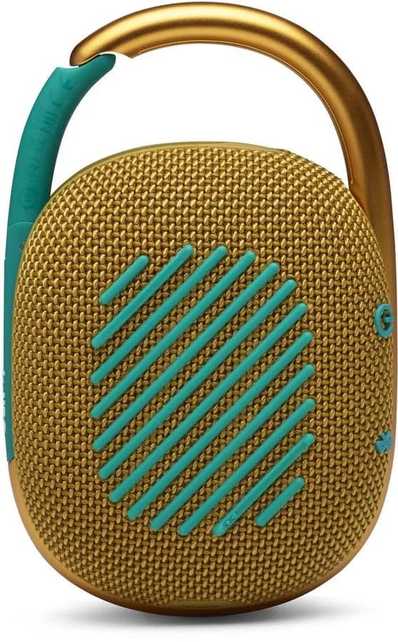 Портативная колонка JBL Clip 4 Yellow, Золотистый — фото 2
