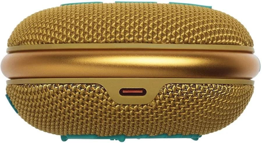 Портативная колонка JBL Clip 4 Yellow, Золотистый — фото 3