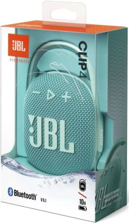 Портативная колонка JBL Clip 4, Teal — фото 9