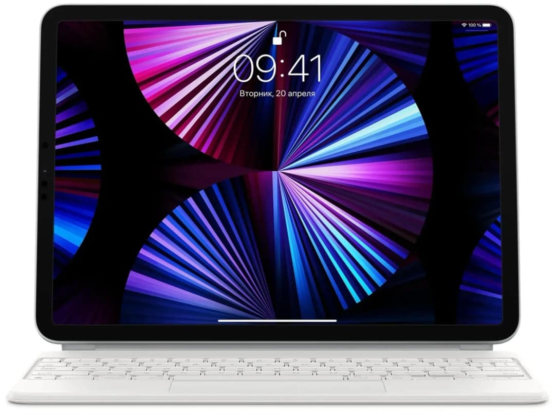 Клавиатура Apple Magic Keyboard для iPad Pro 11 2021, White — фото 3