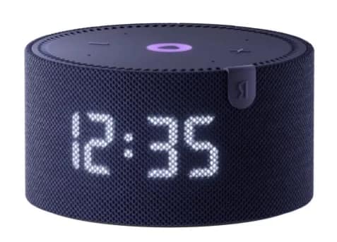 Умная колонка Яндекс Станция Мини 2 с часами Синий сапфир, Blue