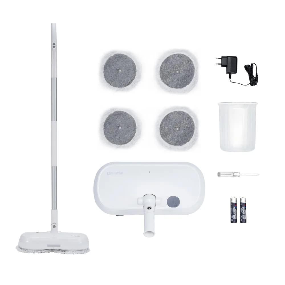 Беспроводная Электрошвабра Eureka CORDLESS SPRAY SPIN MOP FC3, White — фото 3