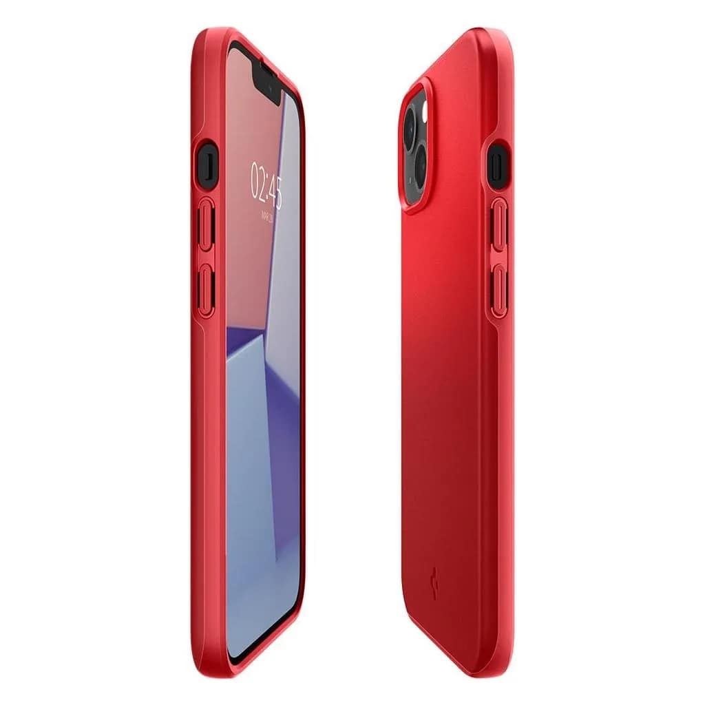Чехол Spigen Thin Fit для iPhone 13 Mini, Red — фото 6