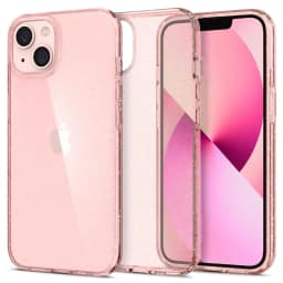 Чехол Spigen Liquid Crystal для iPhone 13 Mini Glitter Rose, Pink