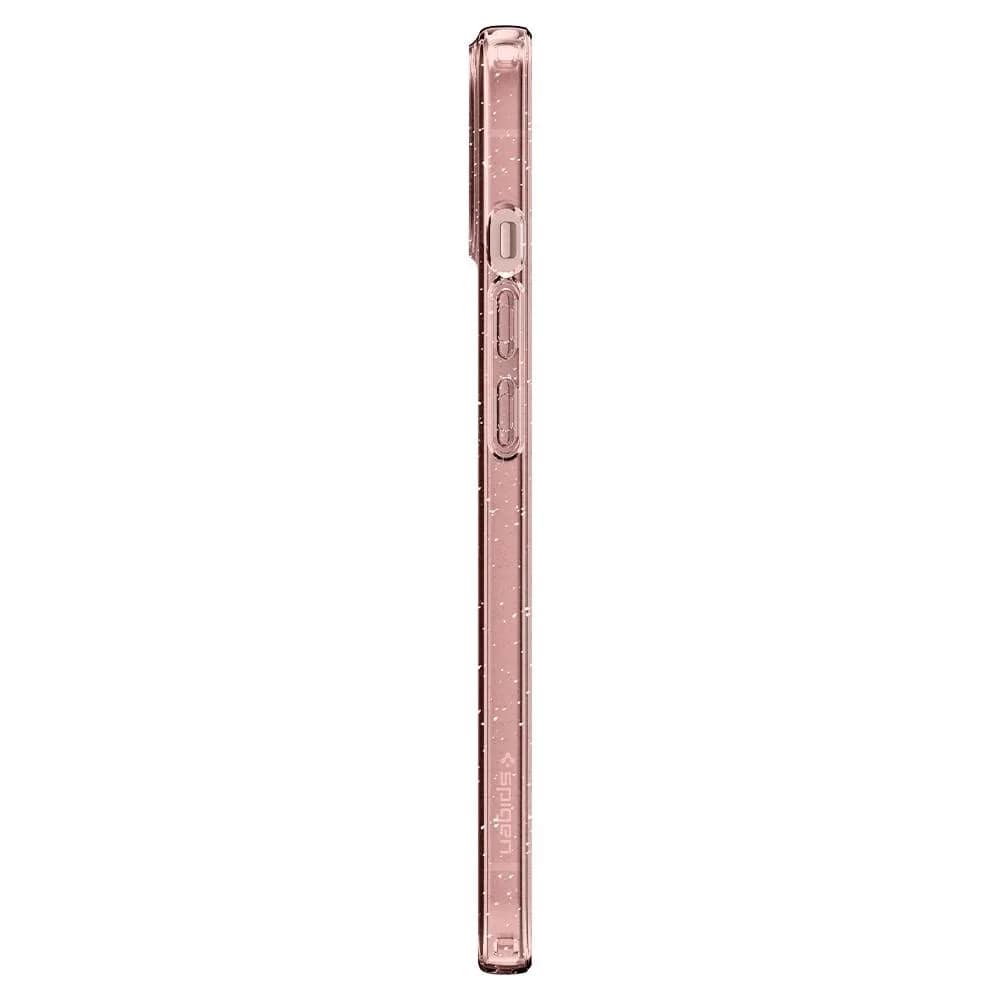 Чехол Spigen Liquid Crystal для iPhone 13 Mini Glitter Rose, Pink — фото 3