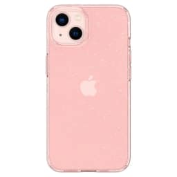 Чехол Spigen Liquid Crystal для iPhone 13 Mini Glitter Rose, Pink — фото 5