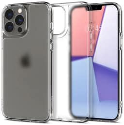 Чехол Spigen Quartz Hybrid для iPhone 13 Pro Matte Clear, Прозрачный — фото 1