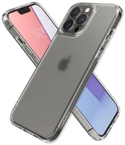 Чехол Spigen Quartz Hybrid для iPhone 13 Pro Matte Clear, Прозрачный — фото 3