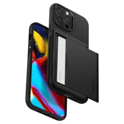 Чехол Spigen Slim Armor CS для iPhone 13 Pro, Black — фото 14