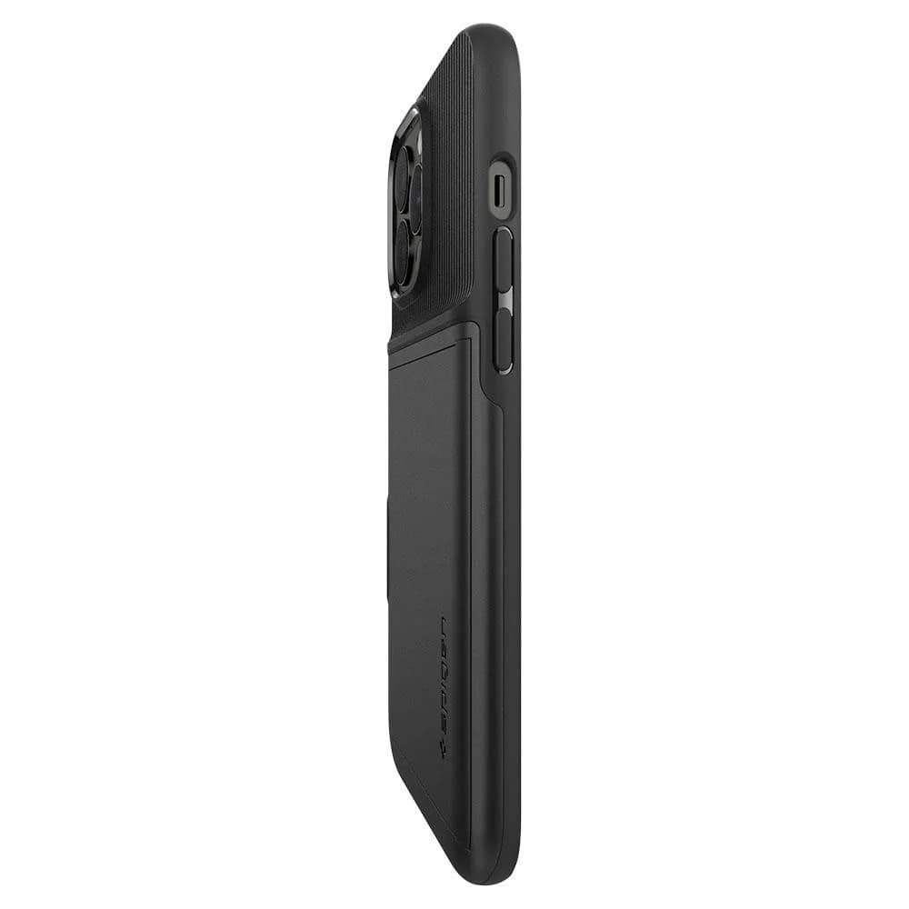 Чехол Spigen Slim Armor CS для iPhone 13 Pro, Black — фото 4