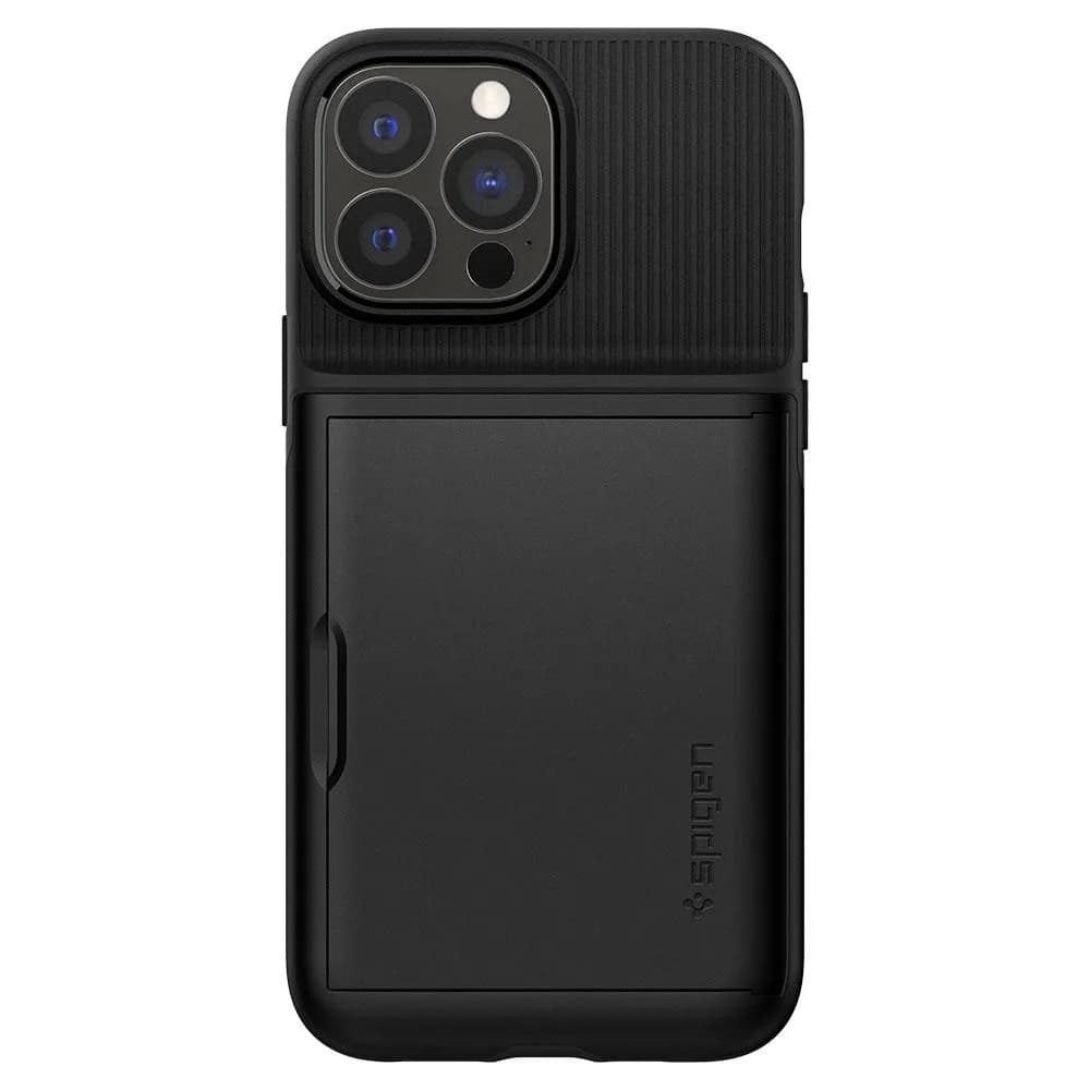 Чехол Spigen Slim Armor CS для iPhone 13 Pro, Black — фото 5
