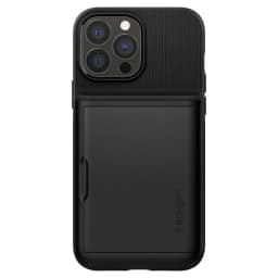Чехол Spigen Slim Armor CS для iPhone 13 Pro, Black — фото 5
